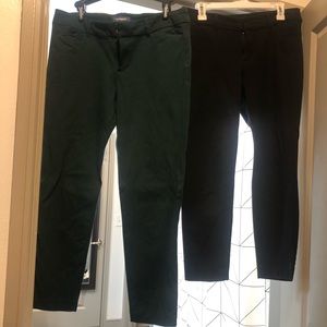 Old navy mid rise pixie slacks